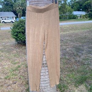 Zara Linen Sheer Beach Pants